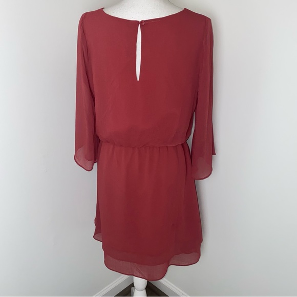W118 by Walter Baker Dress in Brick Red M - Picture 3 of 11